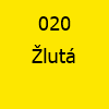020 žlutá